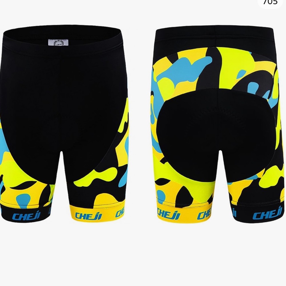 Cheji boys & girls   Cycling Jersey  Short with 3D Pad